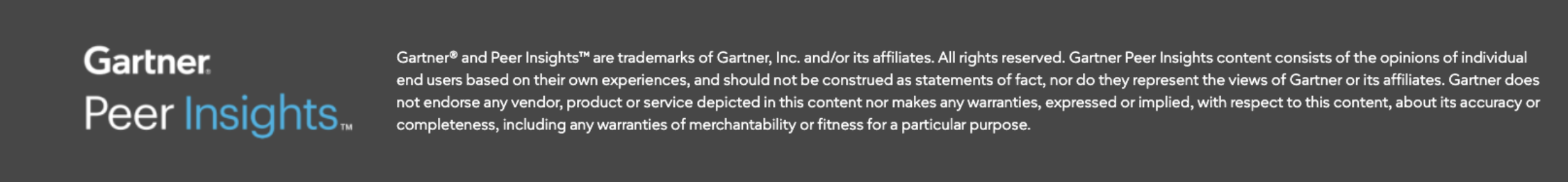 Gartner Peer Insights
