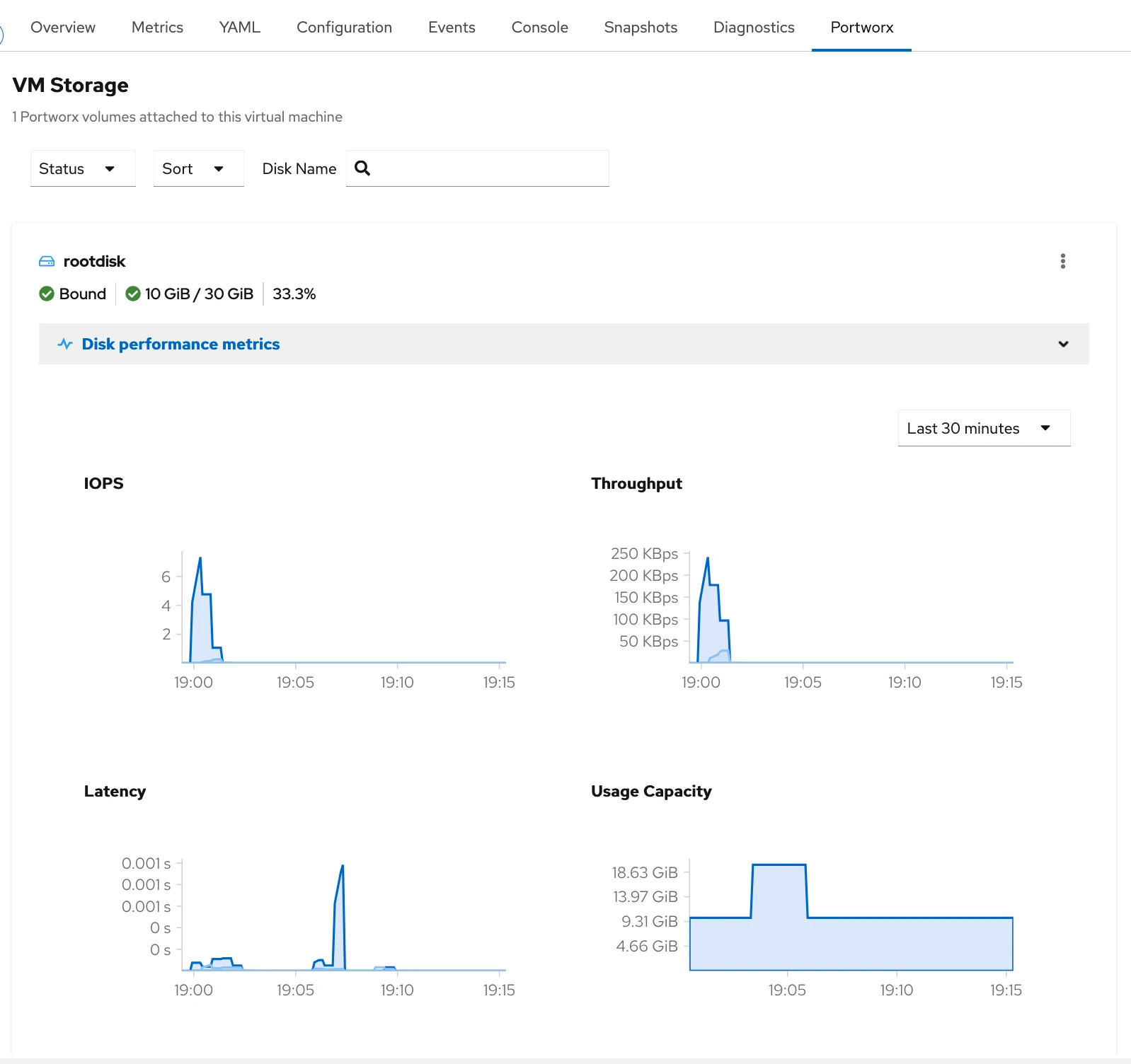vm storage