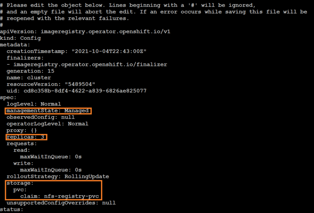 Deploy a Highly Available Internal Private Registry on RedHat Openshift Using FlashBlade Direct
