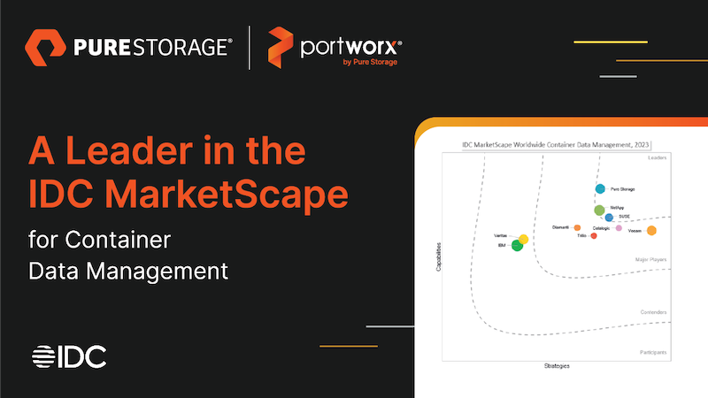 IDC Report Names Portworx a Market Leader in Container Data Management