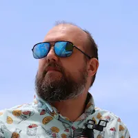 a person with sunglasses