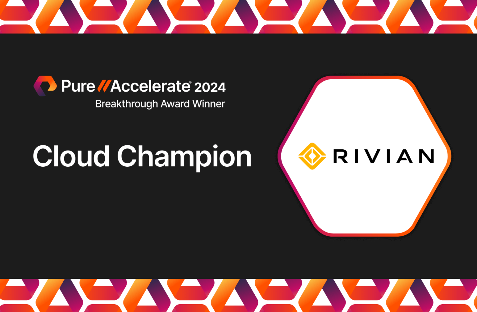Breakthrough Award Winner: Rivian Automotive, Cloud Champion