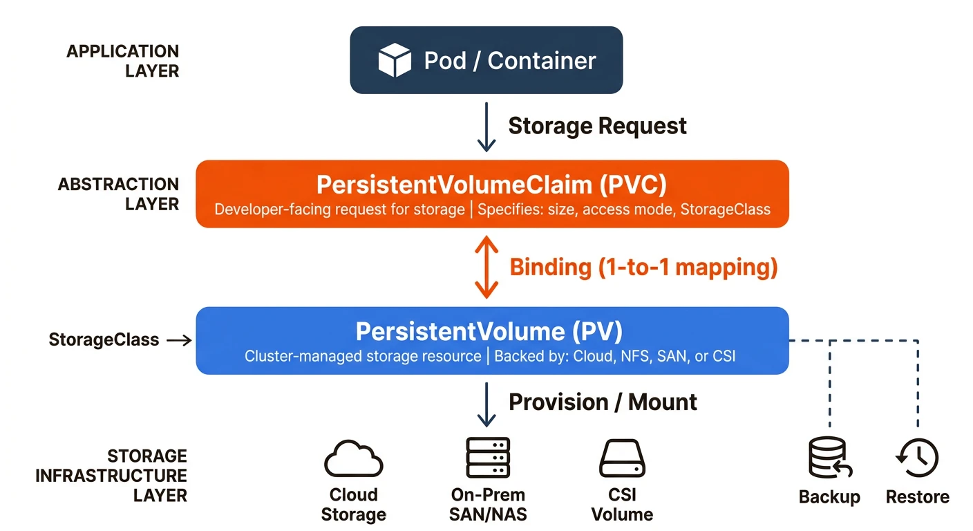 Persistent Volume Claims and Persistent Volumes
