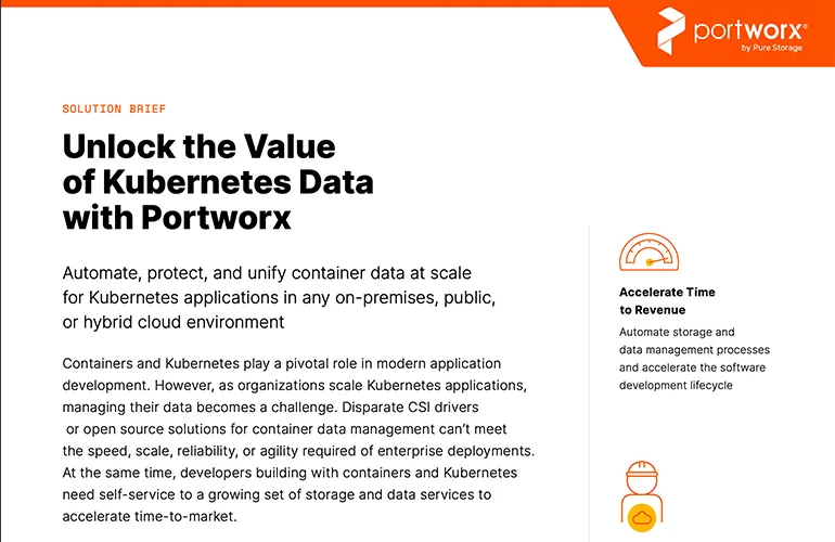 unlock the value of Portworx