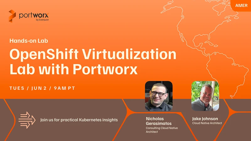 OpenShift Virtualization Lab with Portworx
