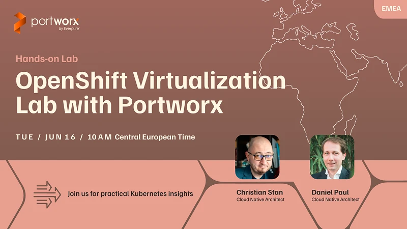 OpenShift Virtualization Lab with Portworx