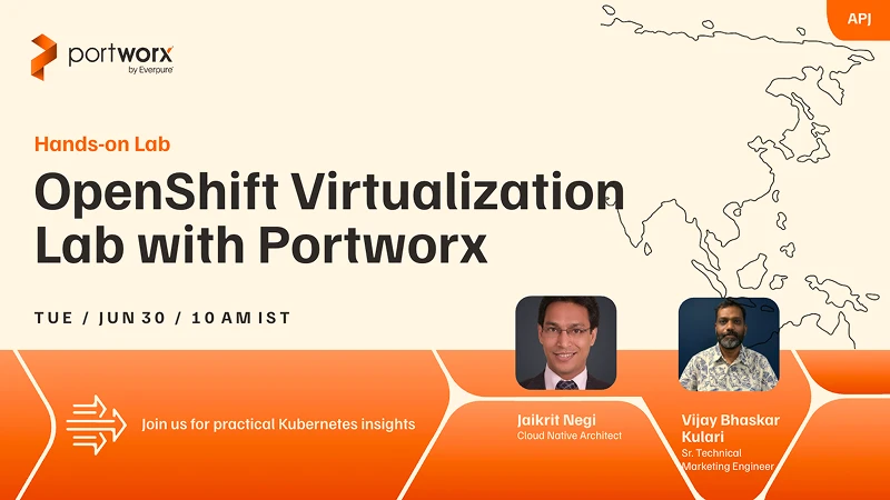OpenShift Virtualization Lab with Portworx