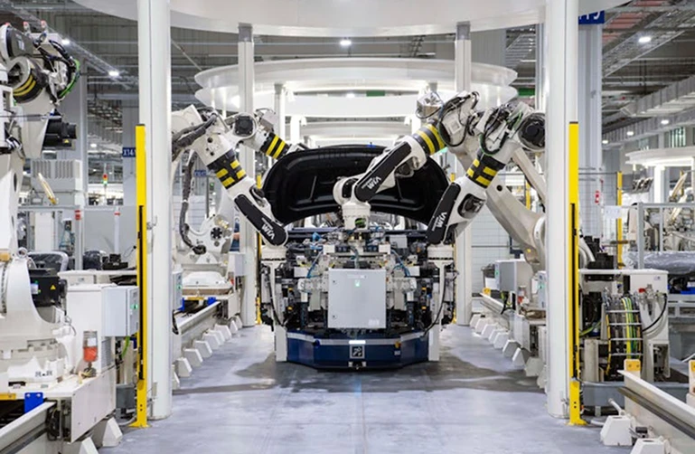 factory data center robot