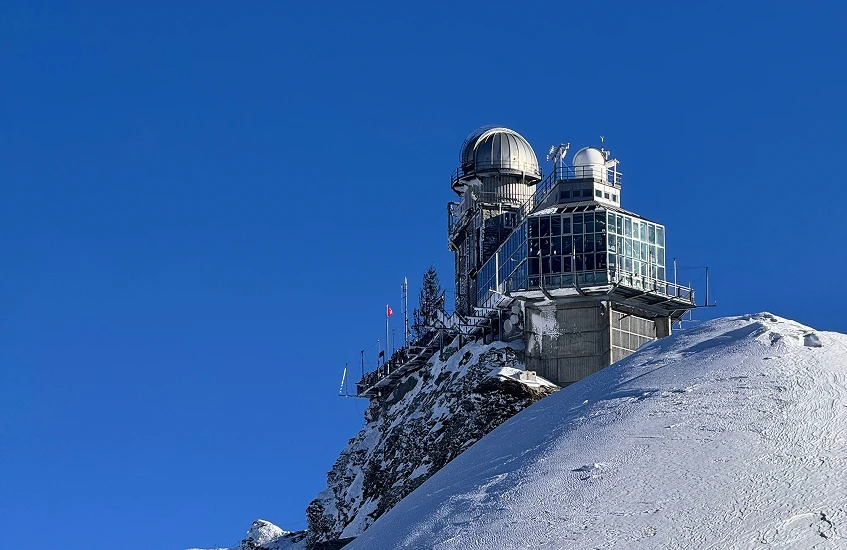 Research lab in remote place